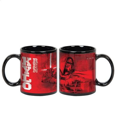TAZA PERSONAJES EPISODIO VII STAR WARS - KYLO REN BATALLA 01