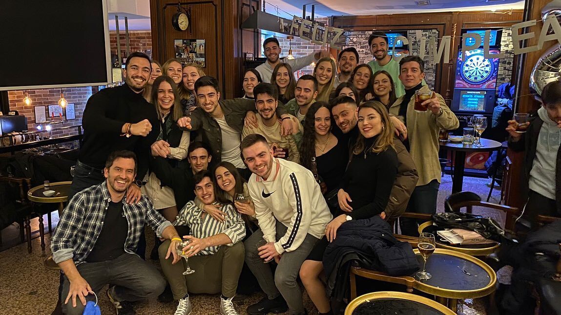 foto de un evento en pub nuevo babel