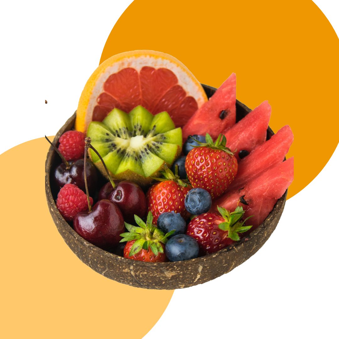 imagen de un plato con frutas