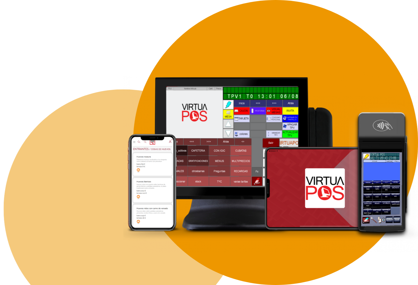 Sistema TPV profesional para hostelería y comercios