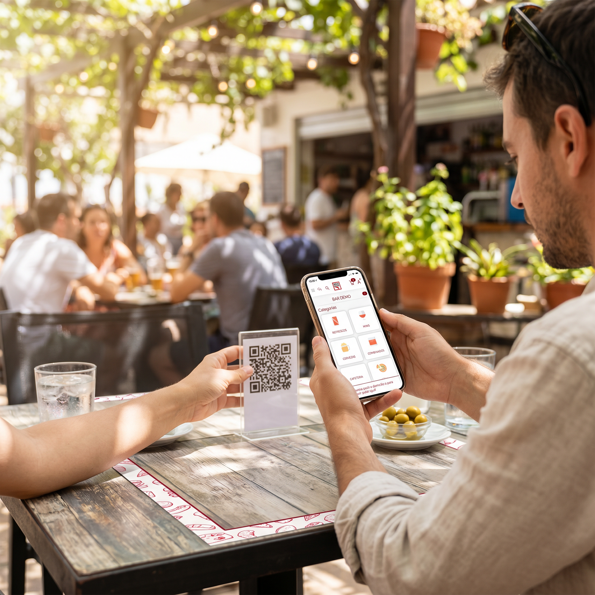 Pagos QR desde la mesa