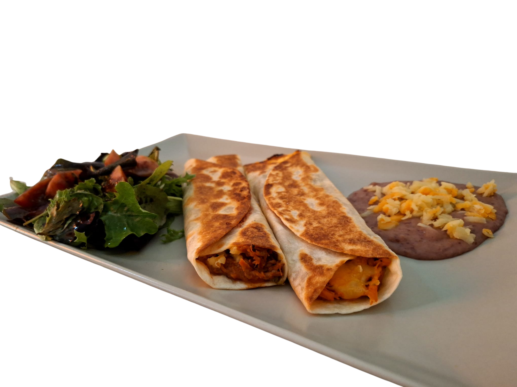 Tortillon relleno de carne