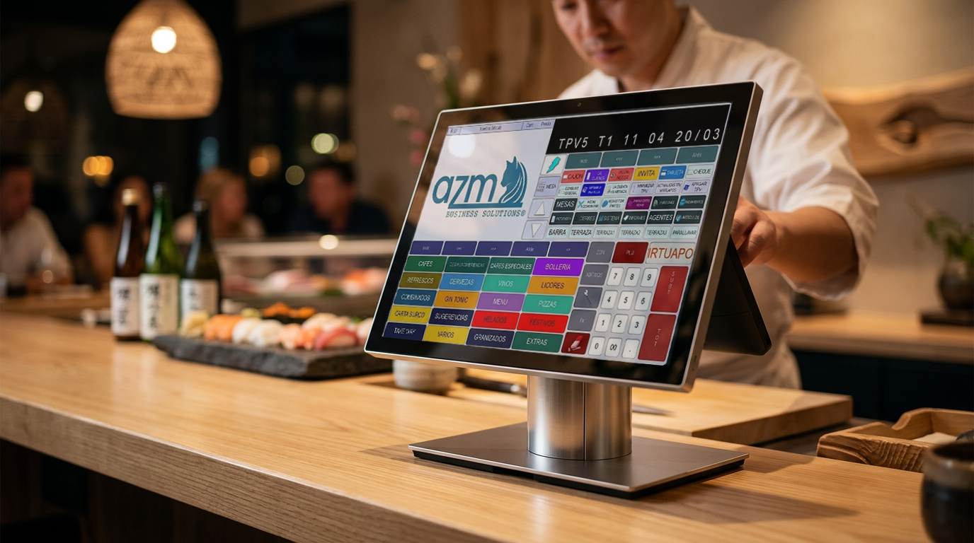 Interfaz Virtuapos en un TPV