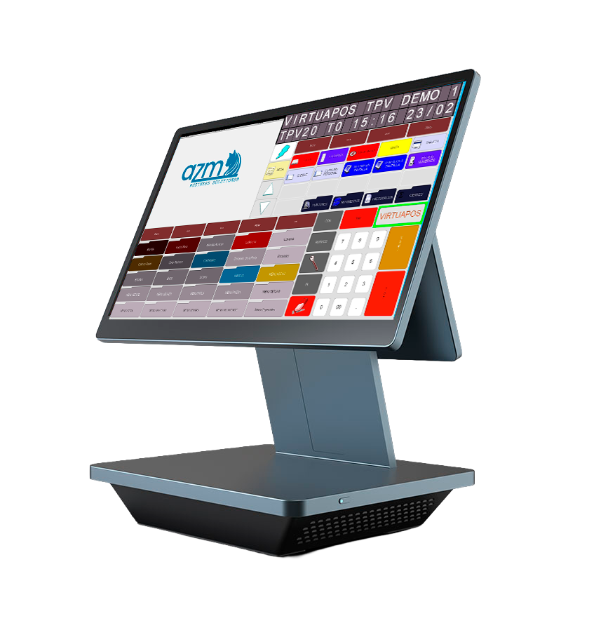 Terminal AZM con software TPV para punto de venta