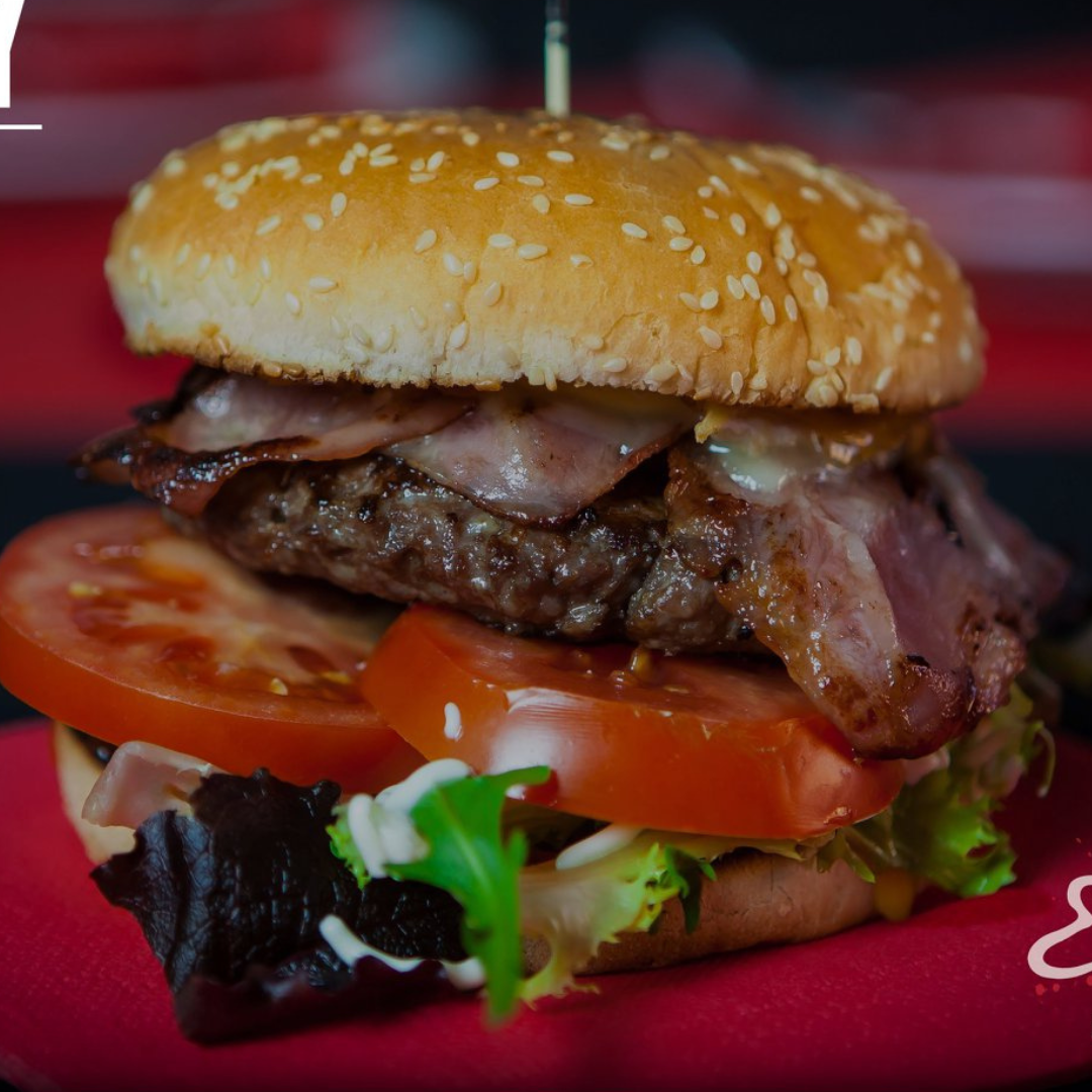 hamburguesa de buey