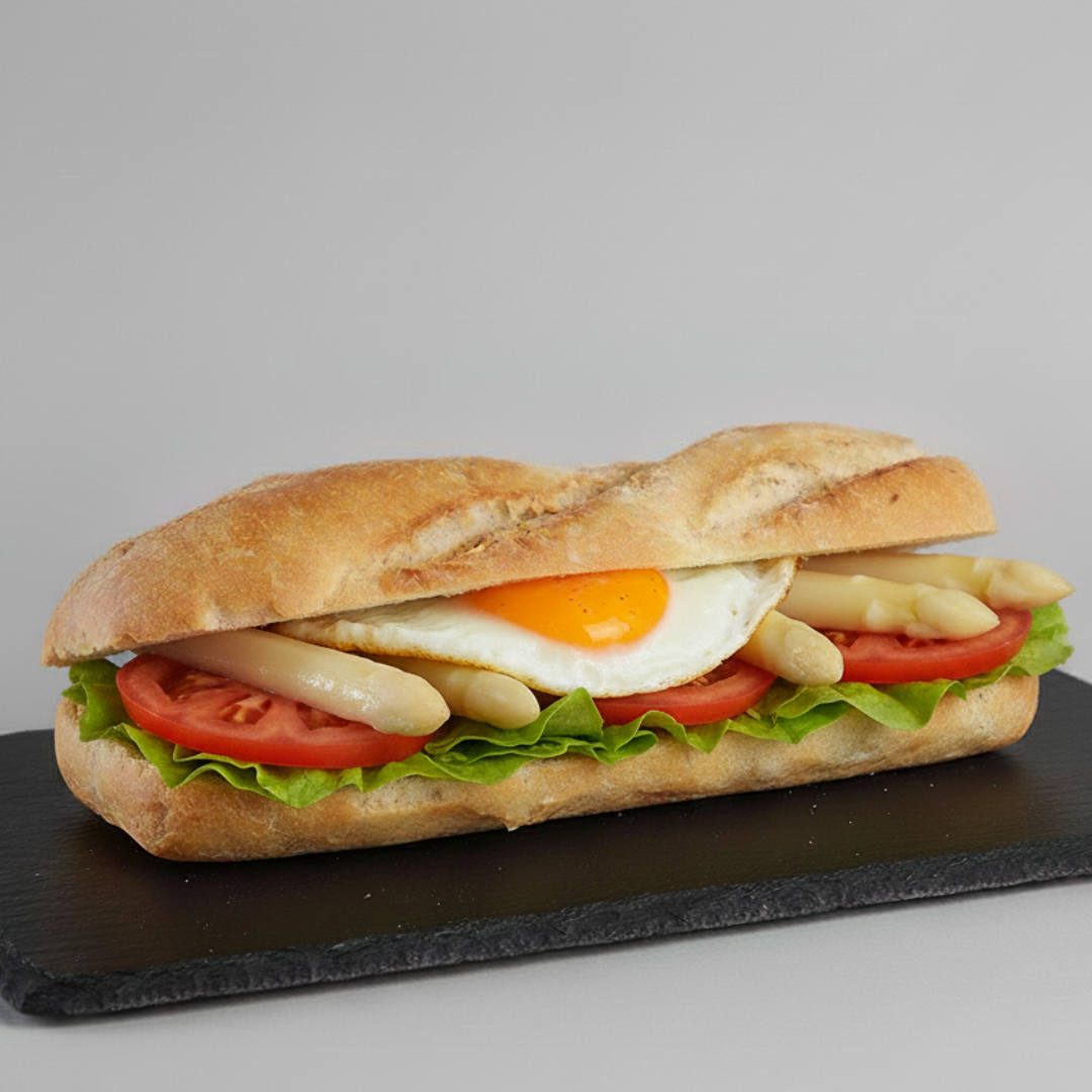 bocadillo vegetal