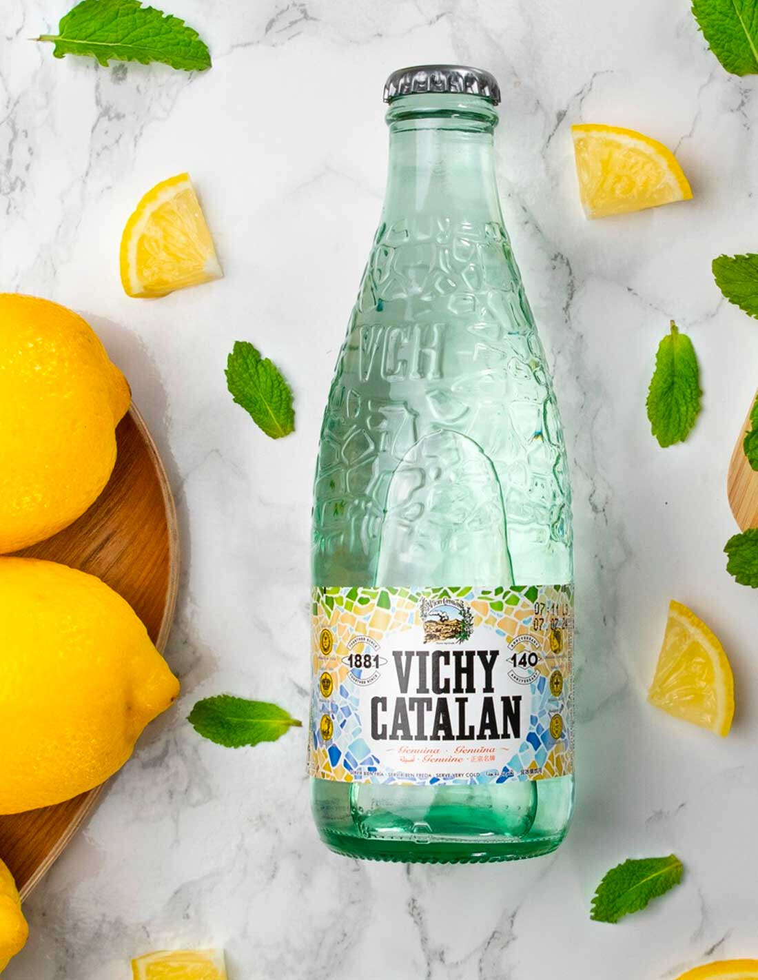 agua con gas