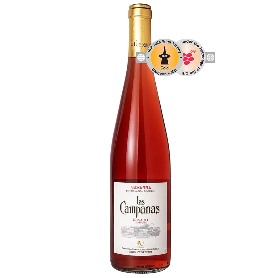 vino rosado las campanas