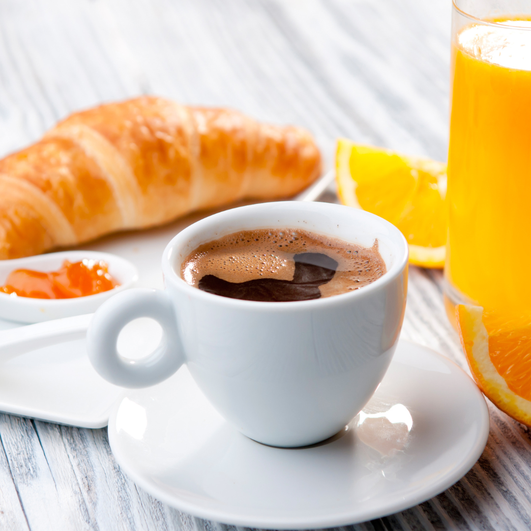 cafe con bollería