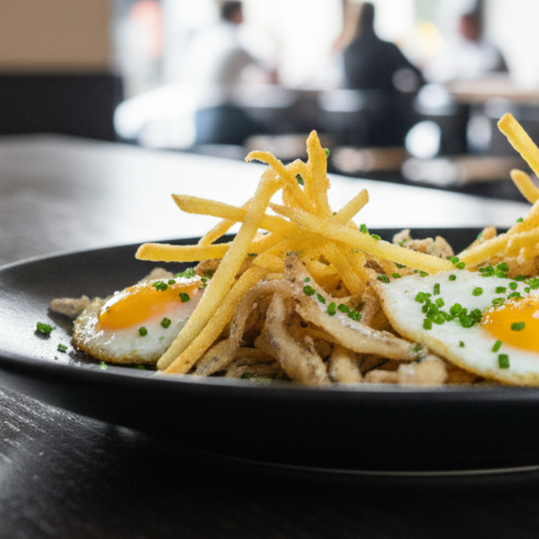 huevos con chanquetes