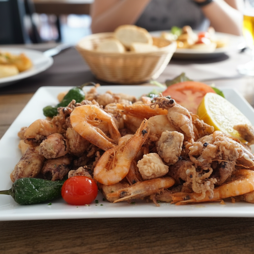 fritura variada de pescado