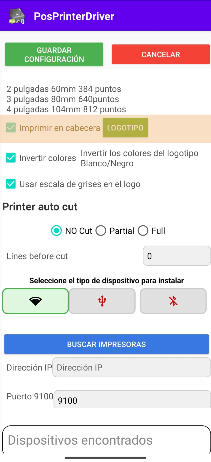 Logo configuration in PosPrinterDriver